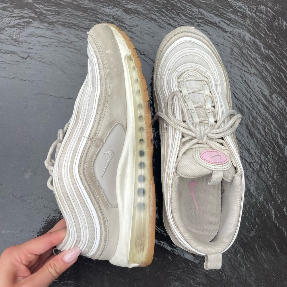 Air max 97 grey x pink